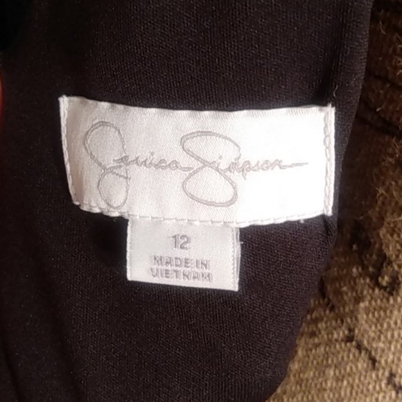 JESSICA SIMPSON Women Black Dress - Picture 10 of 10